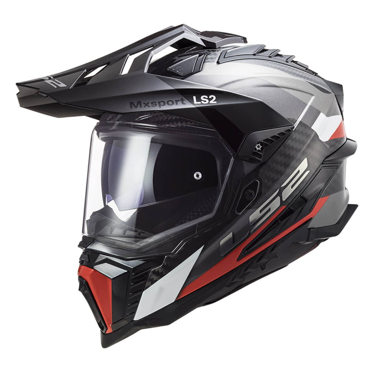 CASCO LS2 MX701 EXPLORER C FRONTIER TIT ROJO