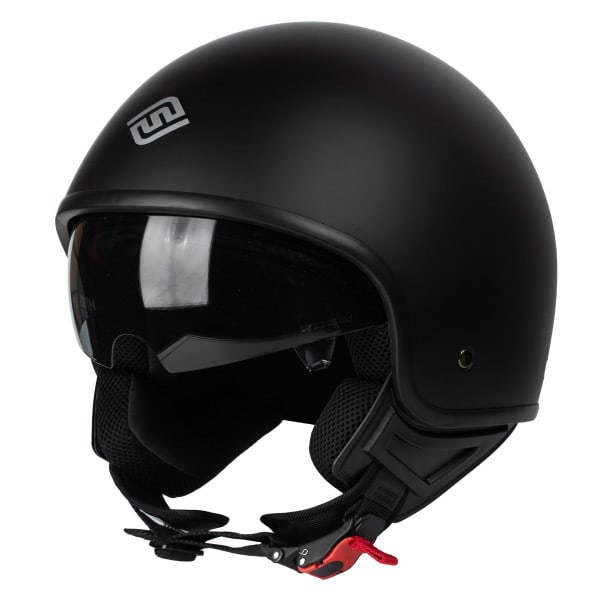 CASCO FASEED 710 BOBBER FULL NEGRO MATE