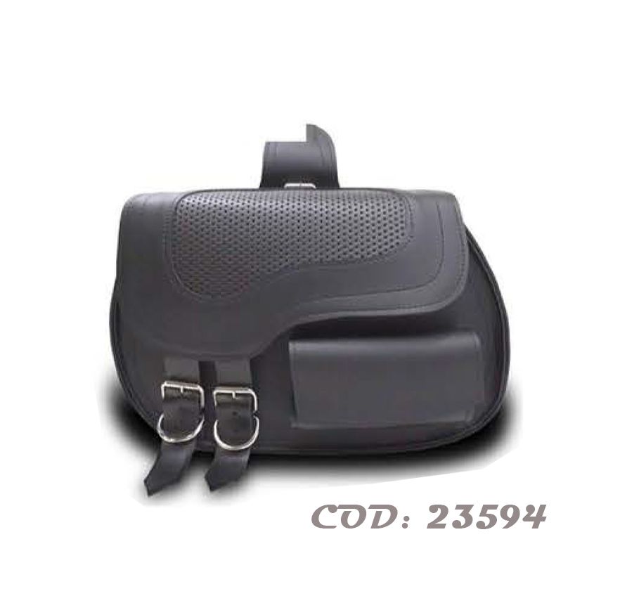 ALFORJAS CUERINA 10 LTS JO C/PORTA HERR TIPO 1