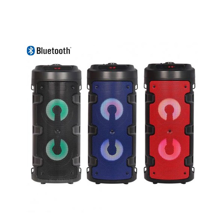 PARLANTE RECARGABLE 2439 BLUETOOTH ZQS-4210 GRANDE PVC USB,TF,MIC,FM
