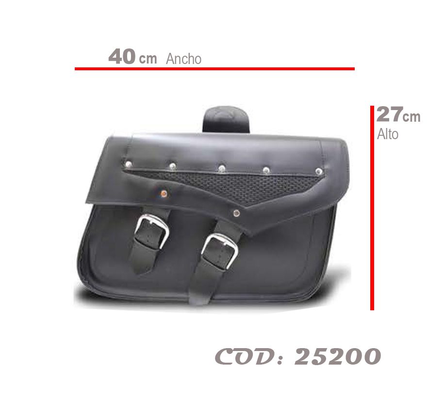 ALFORJAS CUERINA 20 LTS SPYDER MOD 2