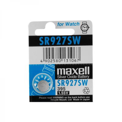 ELEK 25215 PILA MAXELL  SR927SW X PAR HOLOGRAFICO