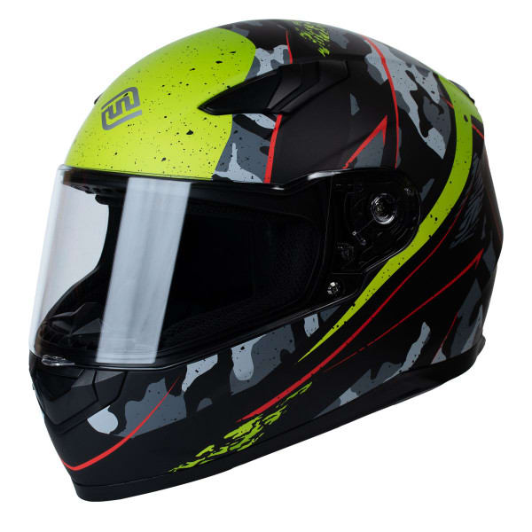 CASCO FASEED 816 DYH MATE NEGRO AMARILLO