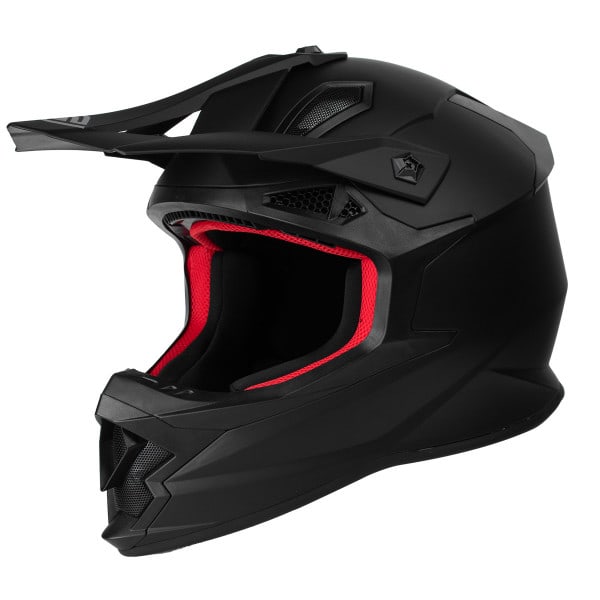 CASCO FASEED 609 CROSS FULL NEGRO MATE