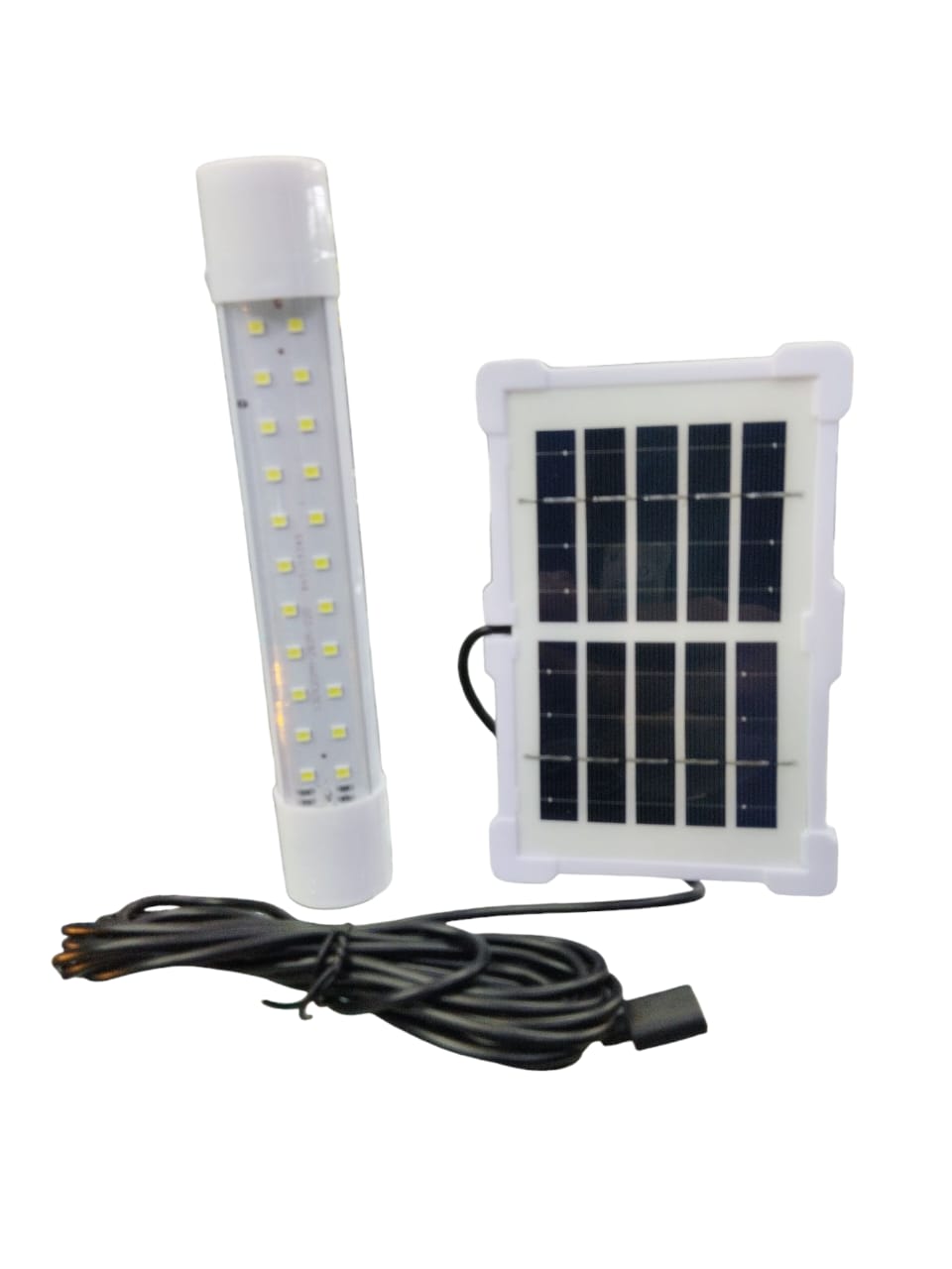 2621162 LINTERNA SOLAR T/TUBO C/PANEL SOLAR ULTRABRILLO