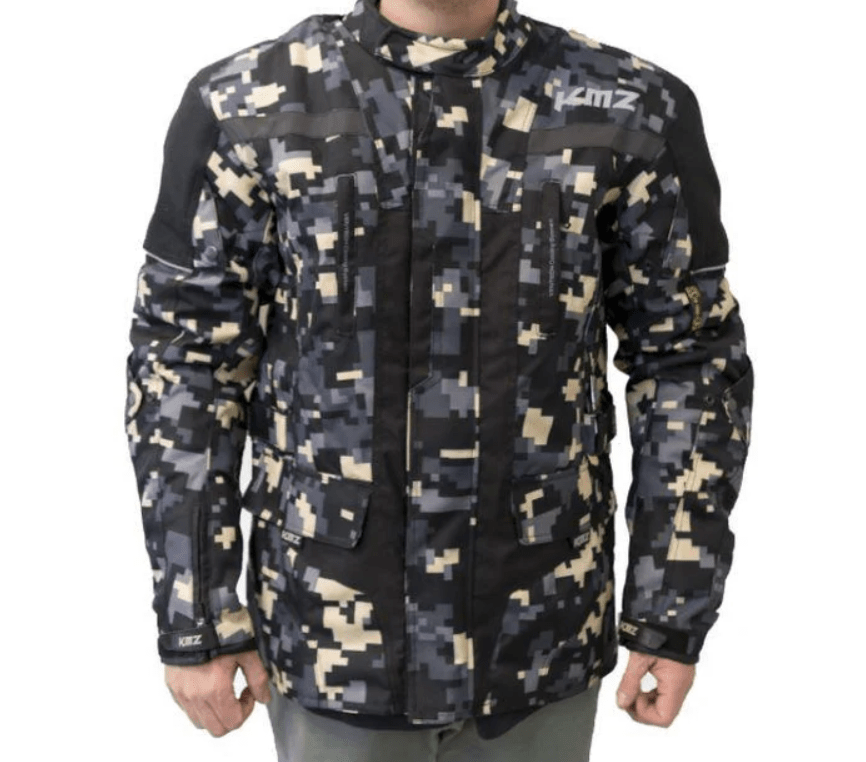 CHAQUETA KMZ LARGA IRAQ CAMO NEGRO KHAKI