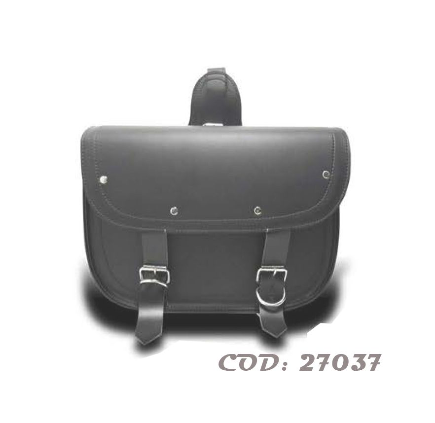 ALFORJA CUERINA 10 LTS T/BOLSON 4 TACHAS