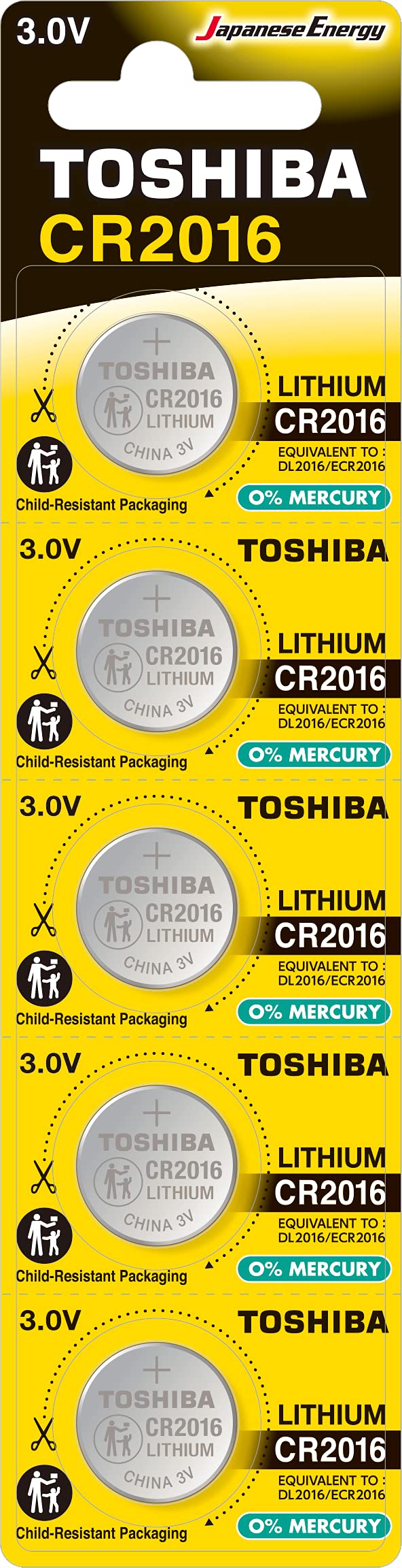 301081 TOSHIBA CR2016 LITIUM (20)