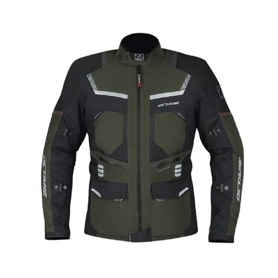CHAQUETA OCTANE HURRICANE NEGRO VERDE