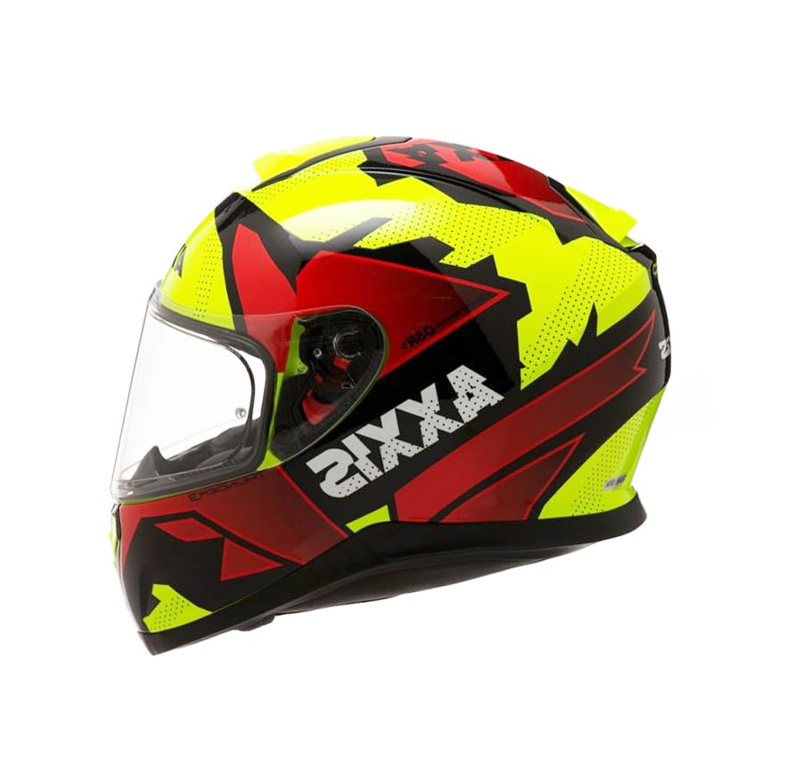 CASCO AXXIS THUNDER TORN NGO/ROJO/AMARILLO