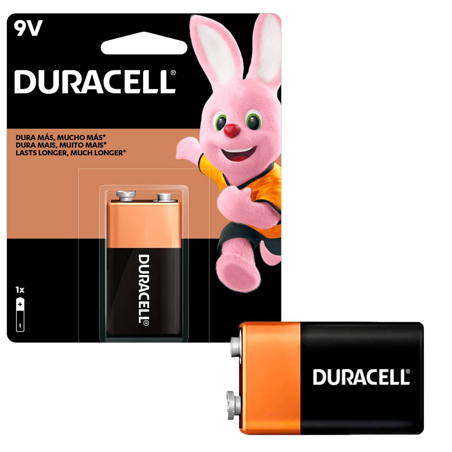 ELEK BATERIA DURACELL 9V