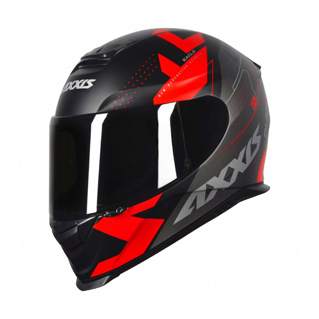 CASCO AXXIS EAGLE SV DIAGON B5 ROJO