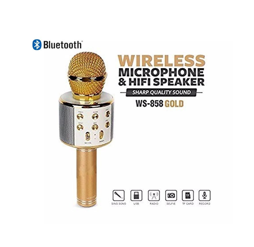 MICROFONO KARAOKE WS-858 MOD. 5091