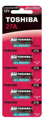 ELEC 591662 BATERIA TOSHIBA 27A ALCALINA (25)