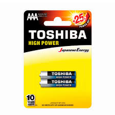 ELEC 592751 PILA TOSHIBA AAA ALCALINA X2 UNIDADES