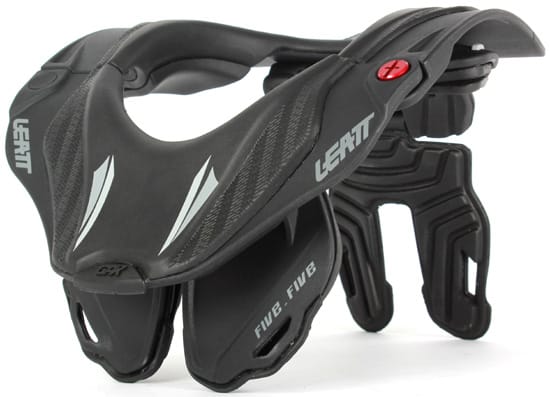 Cuello Leatt GPX 5.5 Niño Negro/Gris PRODUCTO 2DA SELECCION