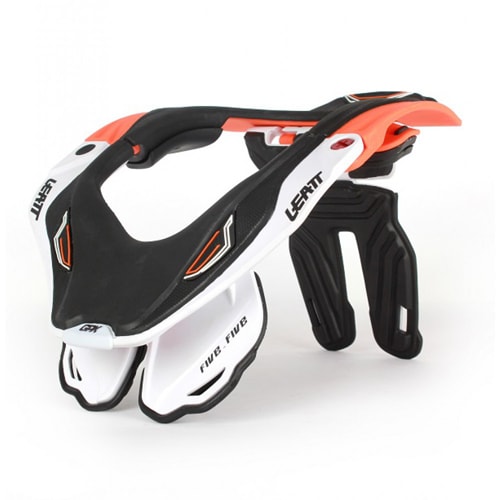 Cuello Leatt GPX 5.5 Naranjo/Blanco/Negro PRODUCTO 2DA SELECCION