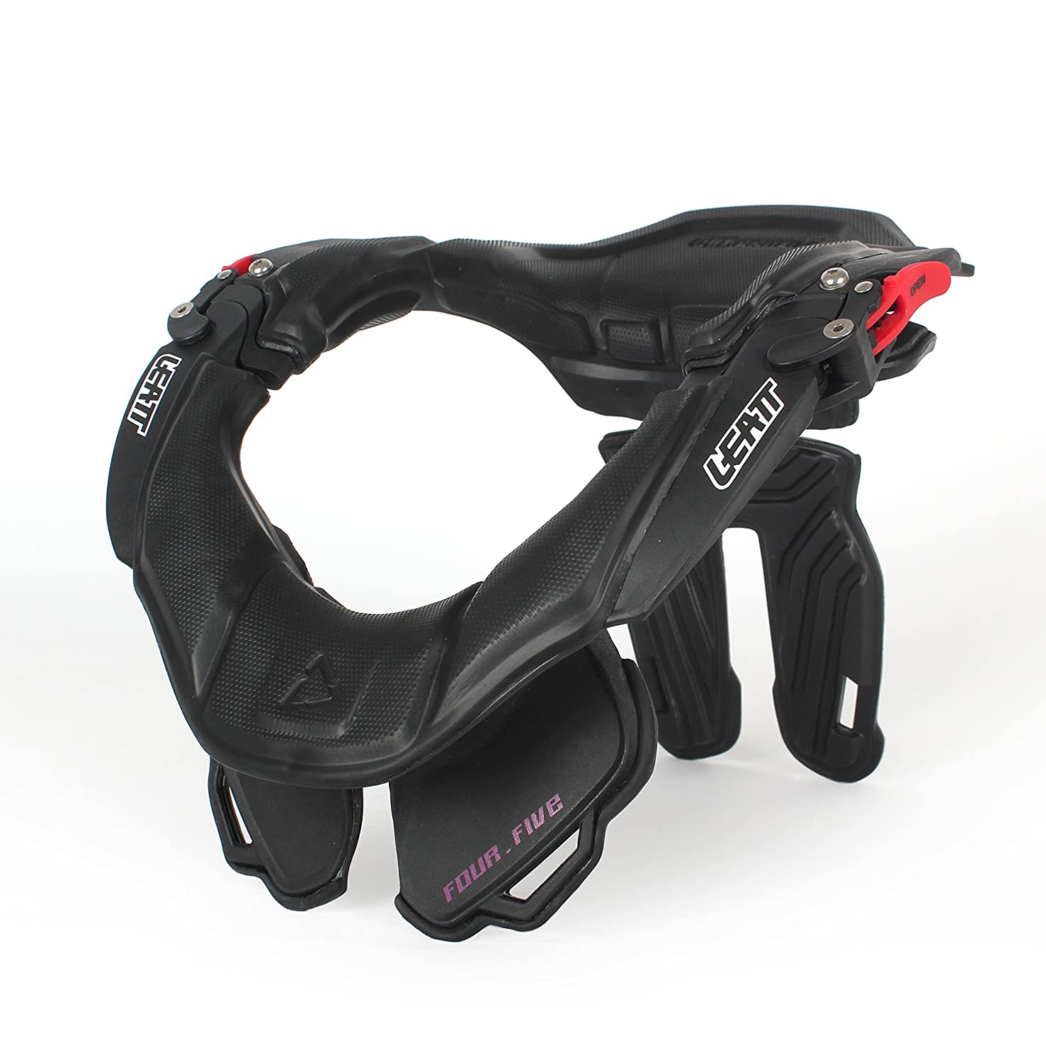 CUELLO LEATT DBX4.5 NEGRO/PURPURA (PRODUCTO 2DA SELECCION)