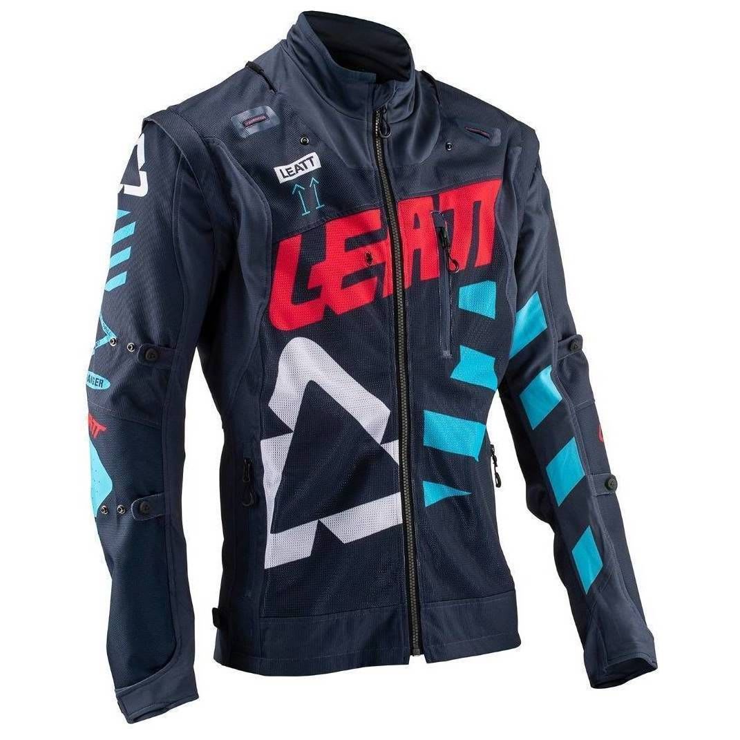 CHAQUETA LEATT GPX 4.5 X-FLOW AZUL