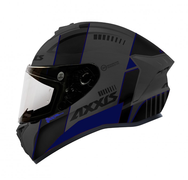 CASCO AXXIS DRAKEN MP4 NEGRO AZUL
