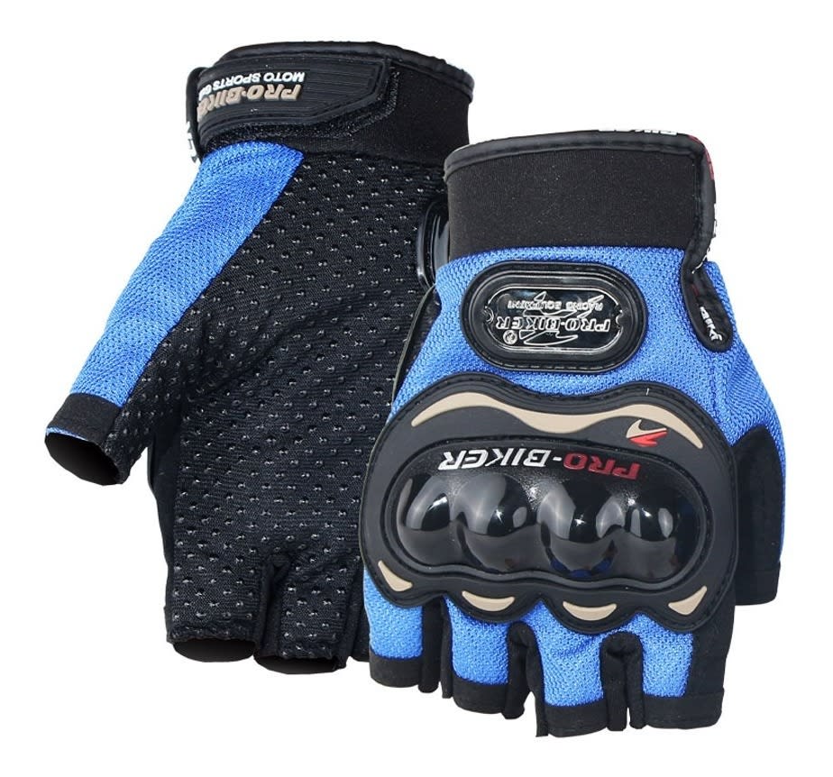Guante Probiker MCS01 Azul Corto