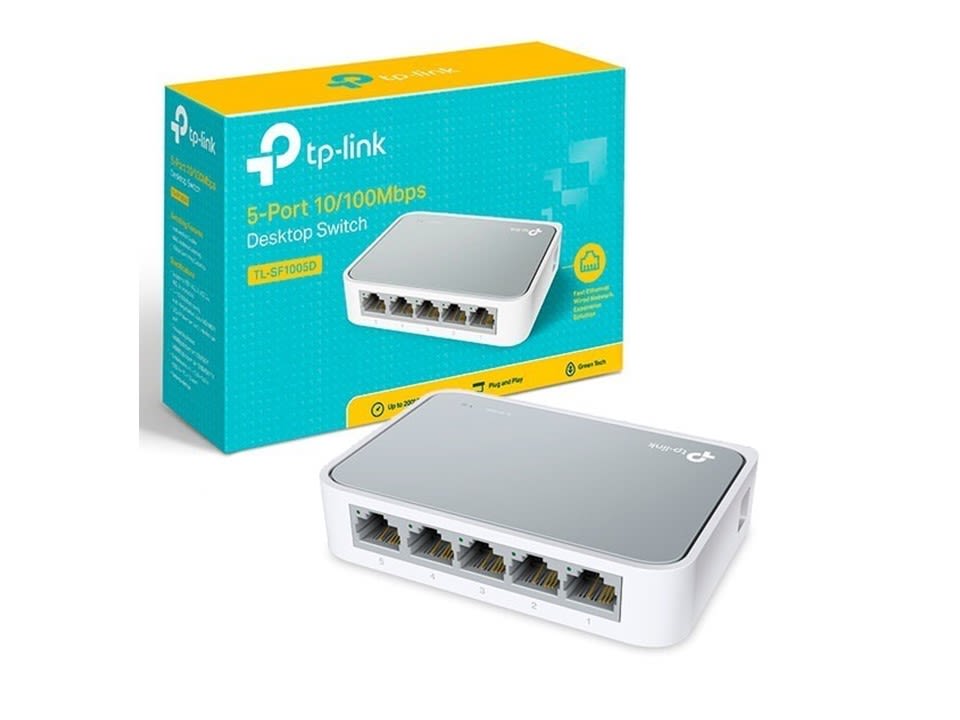 SWITCH 5 PUERTOS TP-LINK TL-SF1005D