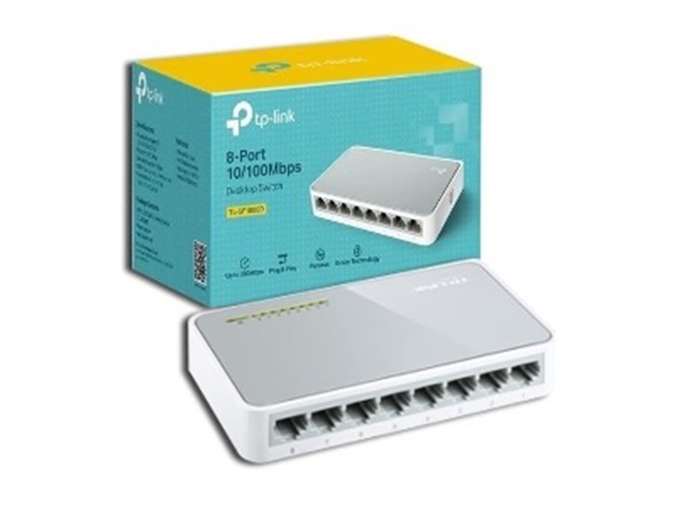 SWITCH 8 PUERTOS TP-LINK TL-SF1008D