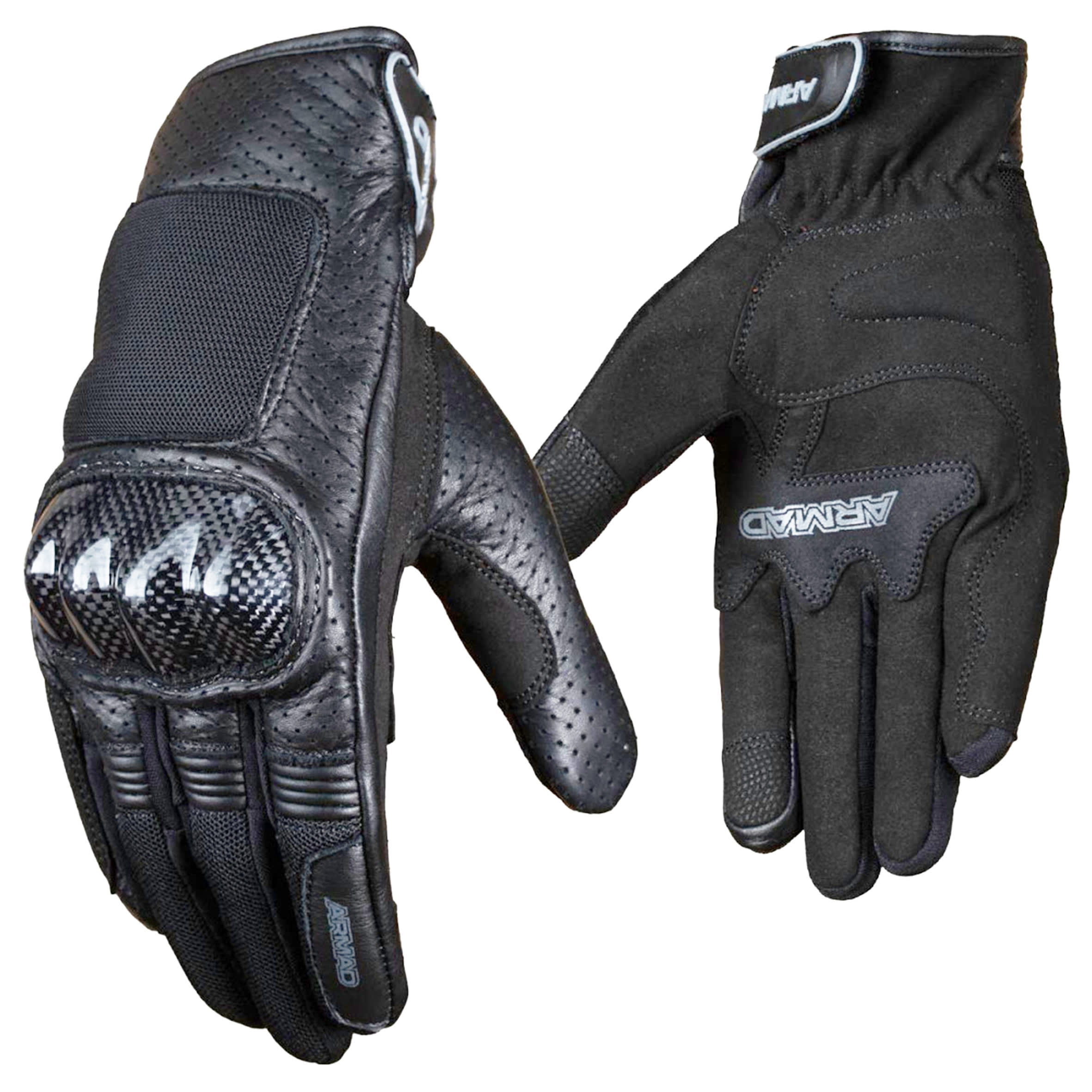 GUANTE CUERO ARMAD LITE FUL NEGRO