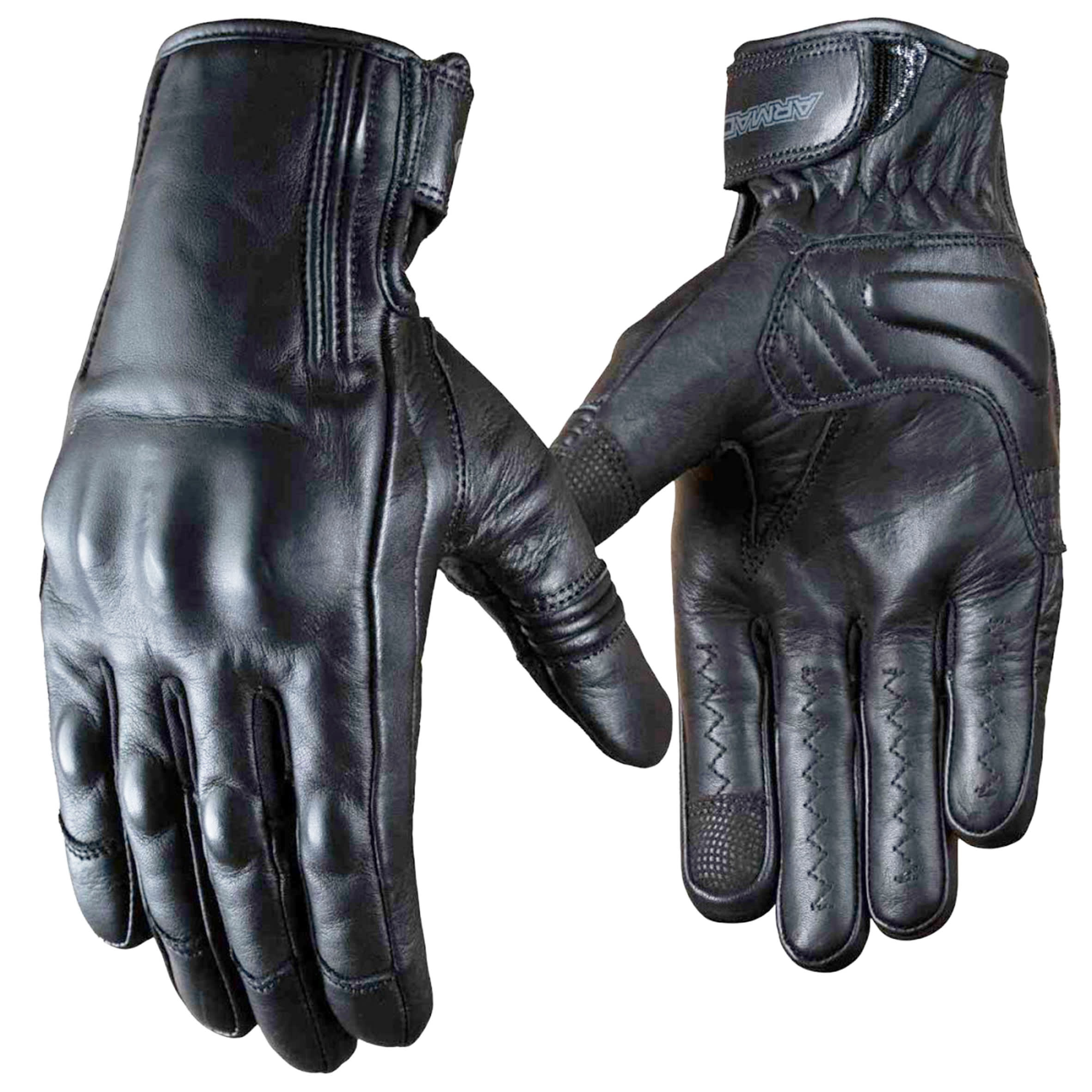 GUANTE CUERO ARMAD MONZA FULL NEGRO