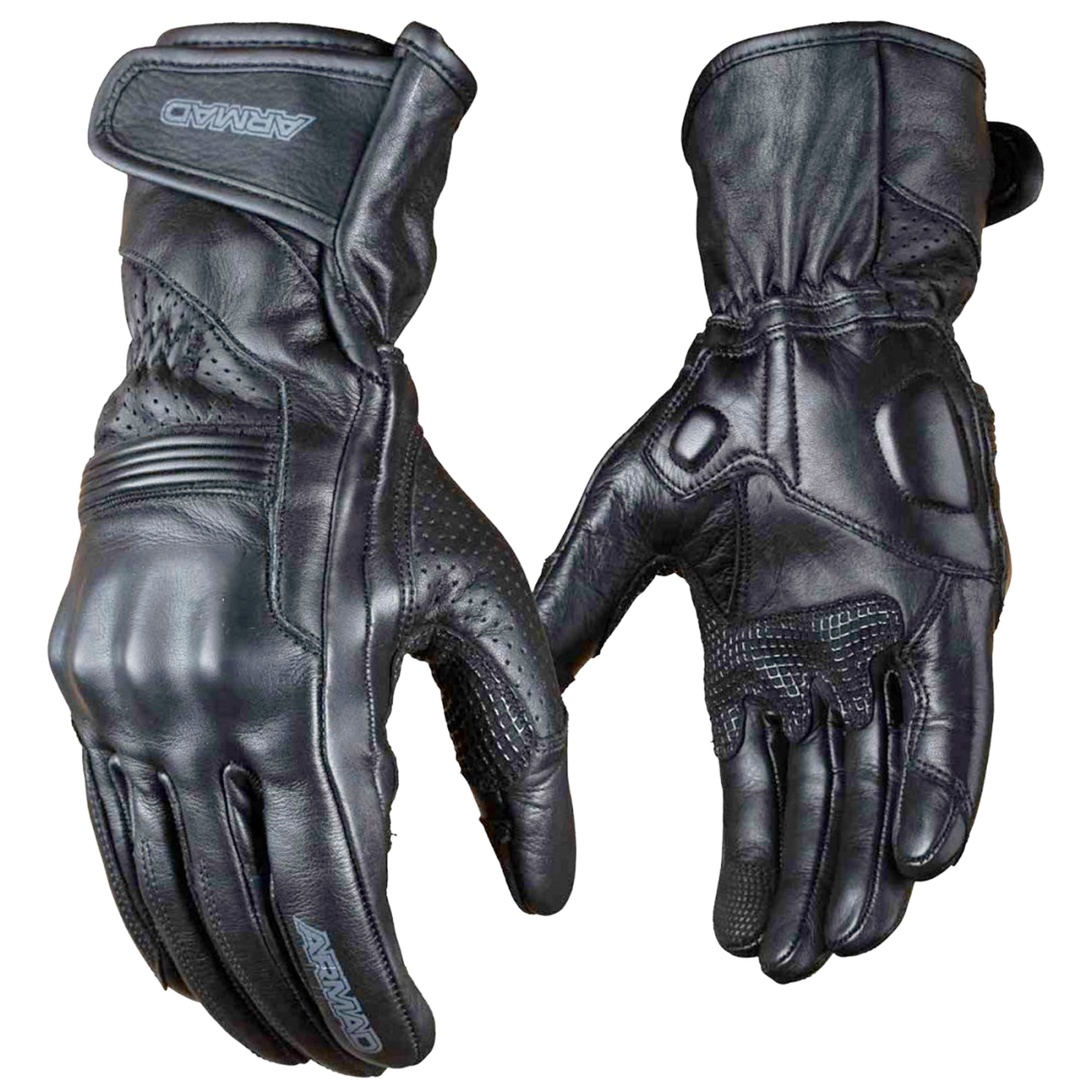 GUANTE CUERO ARMAD AERO 1 FULL NEGRO