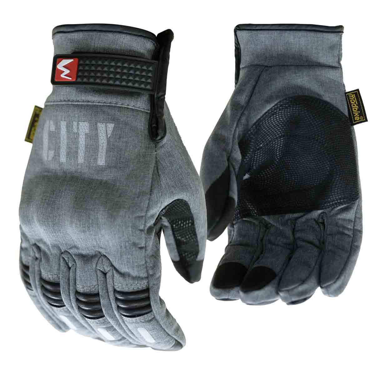 GUANTE MADBIKE CITY GRIS