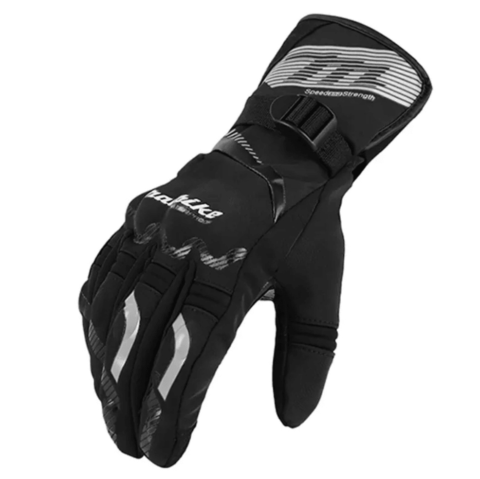 GUANTE MADBIKE MAD65 NEGRO BLANCO