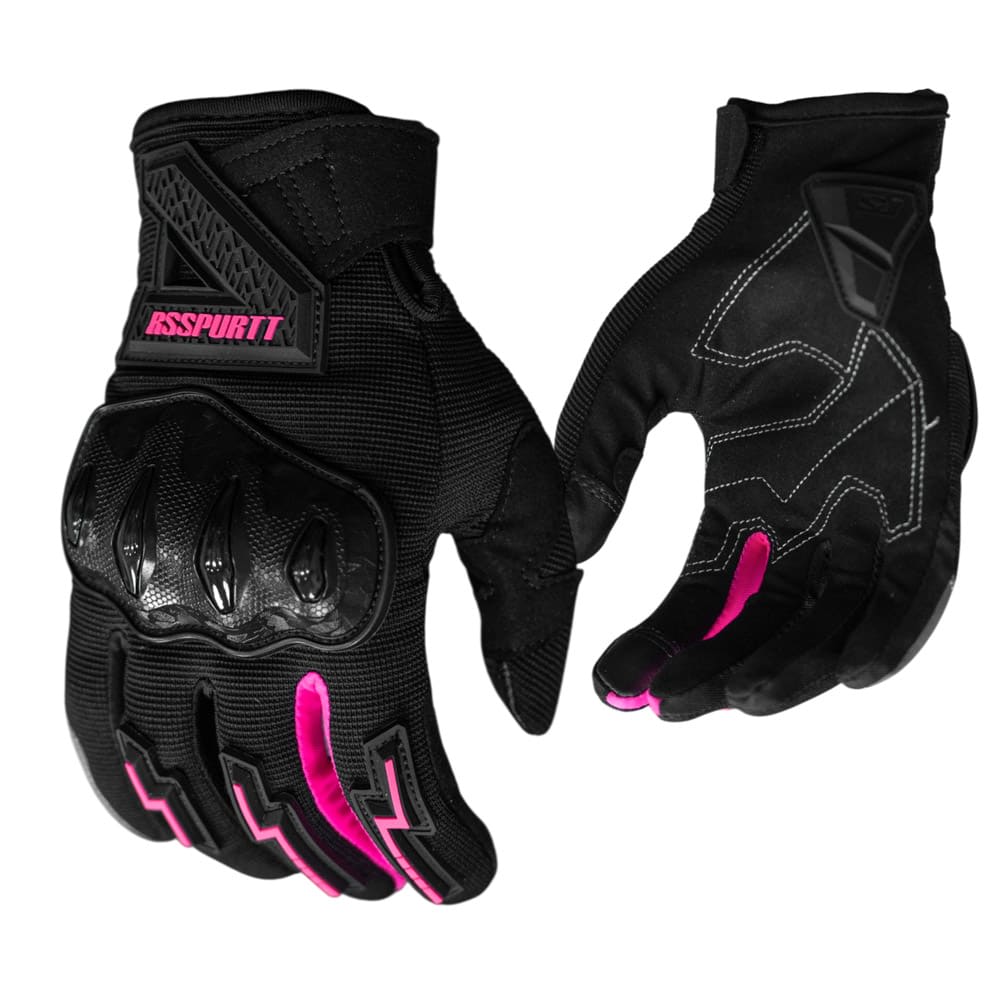 GUANTE RS SPURTT RS14 NEGRO ROSA