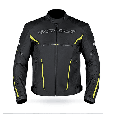 CHAQUETA OCTANE CONTRACT NEGRO/AMARILLO FLUOR