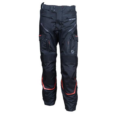 PANTALON OCTANE SUSPENSION NEGRO ROJO