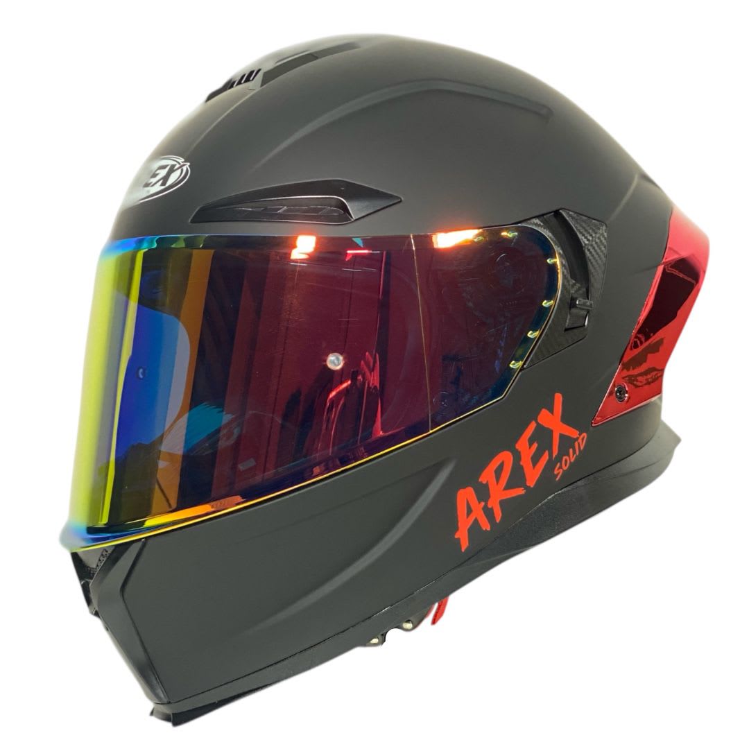 CASCO AREX MR-803 ESP NG MAT + V + SP ROJO