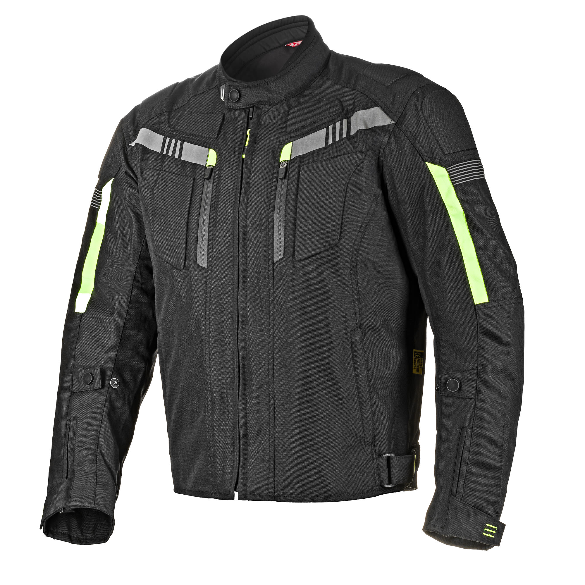 CHAQUETA AREX HUNTER NEGRO AMARILLO