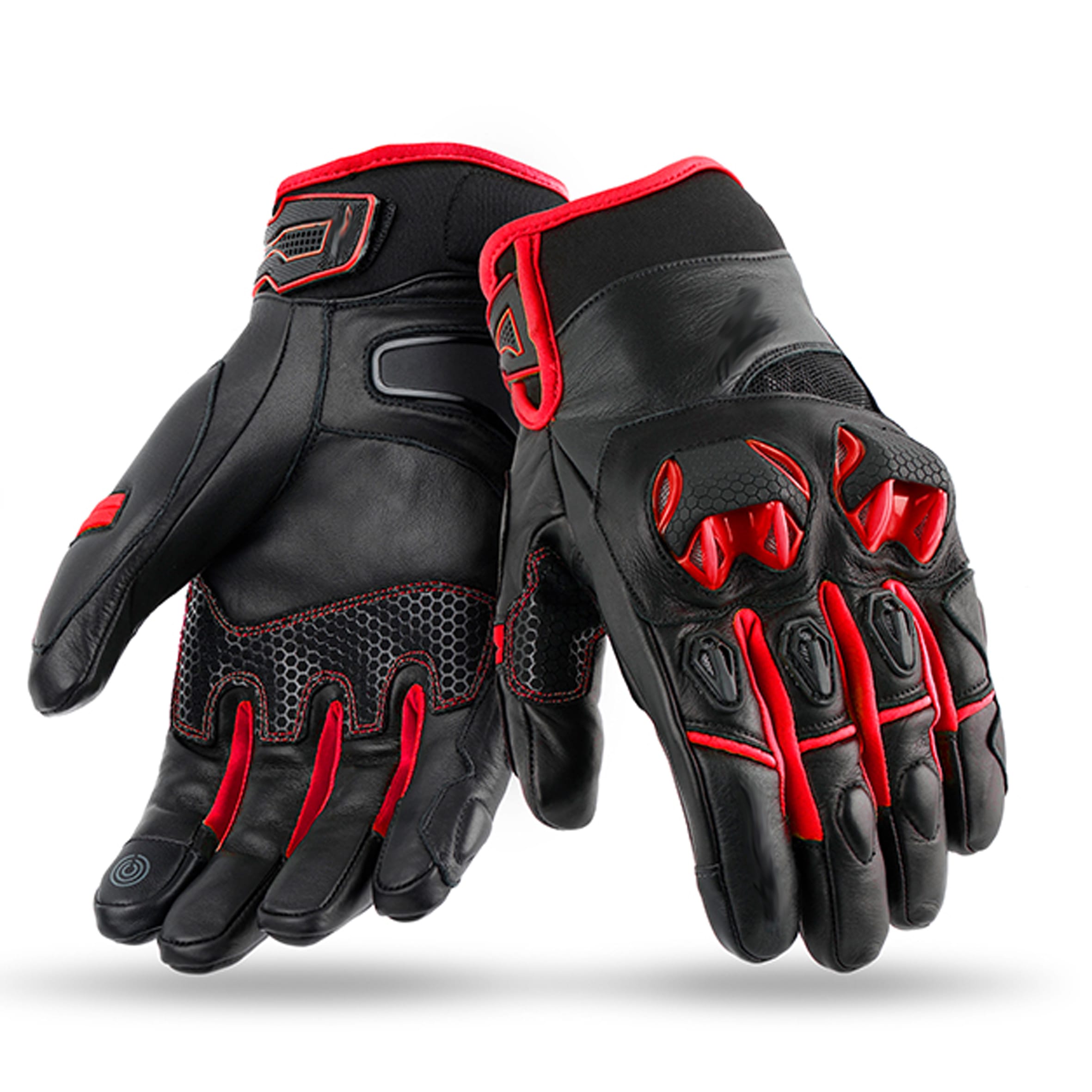 GUANTE AREX XTREME  NEGRO/ROJO
