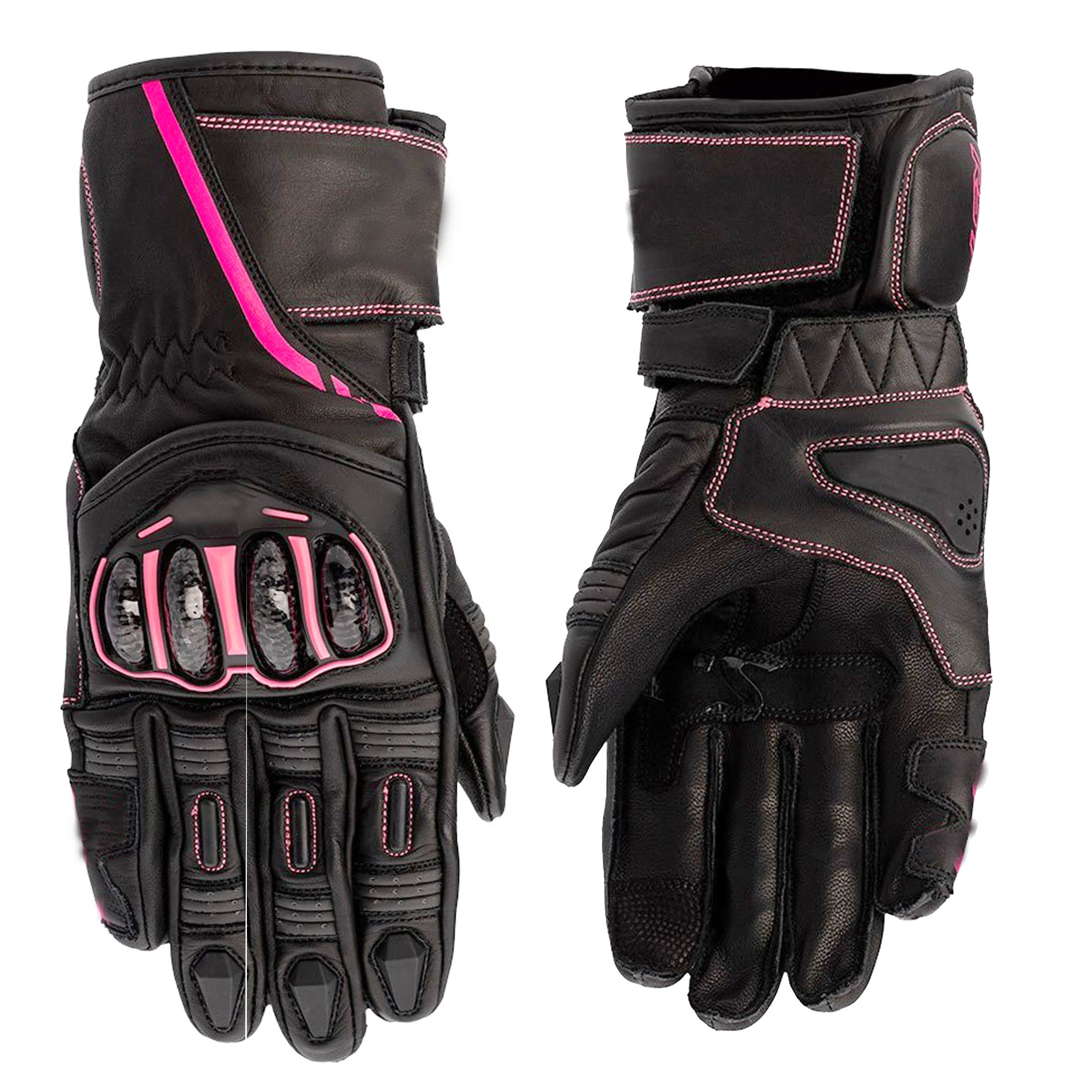 GUANTE AREX YURRY LADY NEGRO/ROSA
