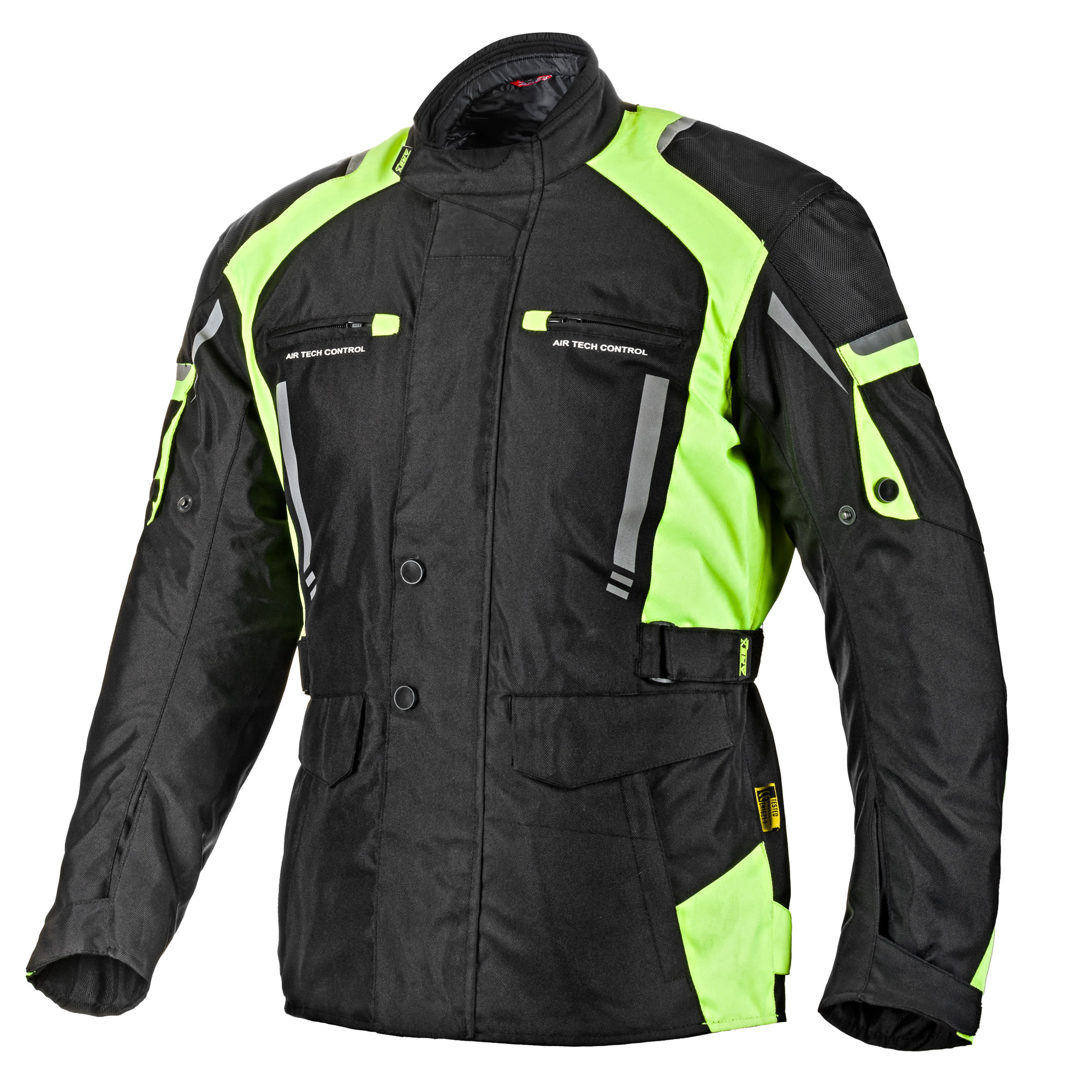 CHAQUETA AREX DRAX (3 CAPAS)  NEGRO/AMARILLO