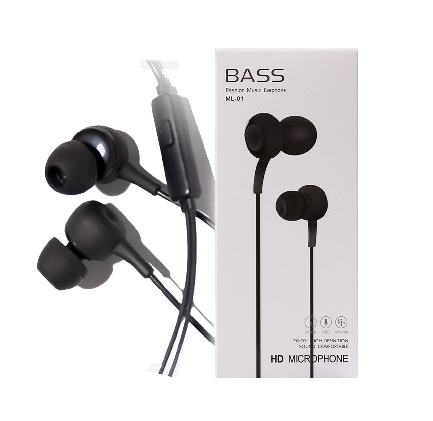 AUDIFONO C/MIC + VOLUMEN PLUG 3,5 ML-01