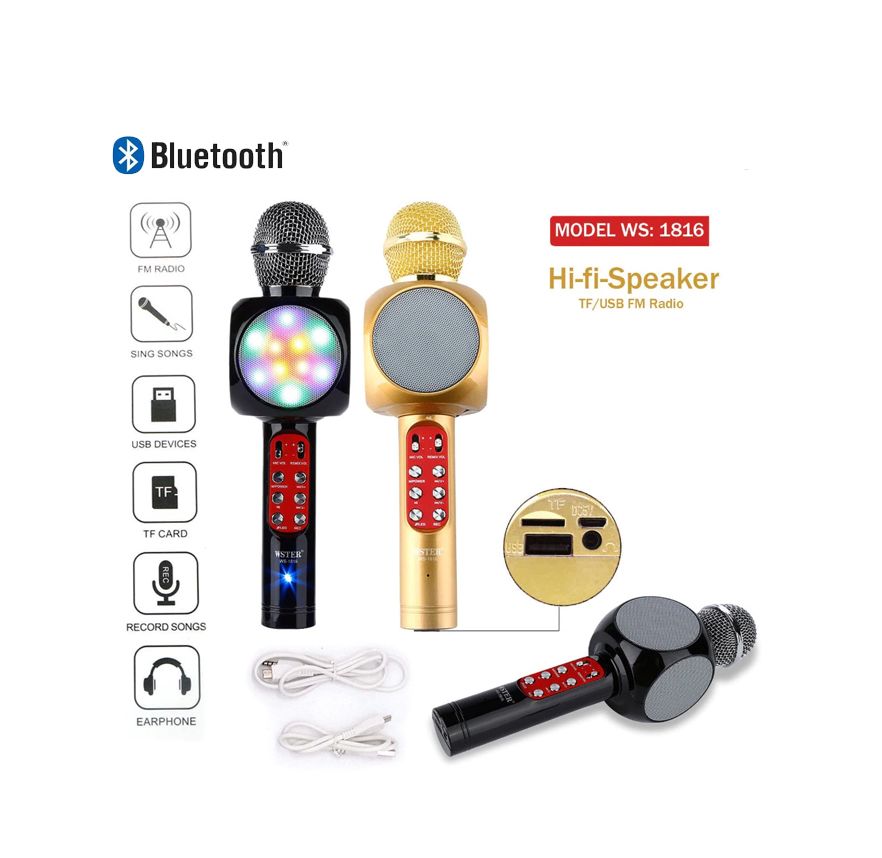 MICROFONO KARAOKE WS-1816