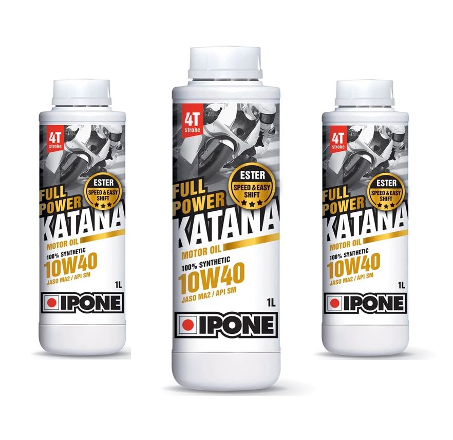 LUBRICANTE IPONE POWER KATANA 100% SINTETICO 10W40 1L