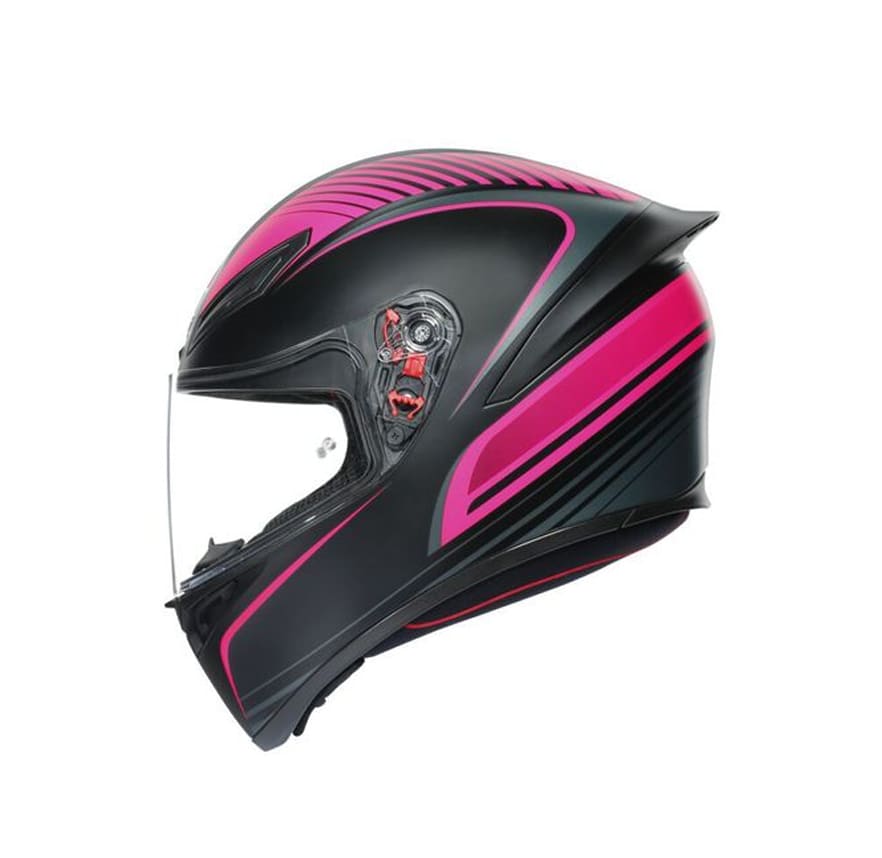 CASCO AGV K1 WARMUP FUCSIA MATT