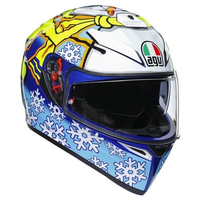 CASCO AGV K3 SV WINTER TEST 2016