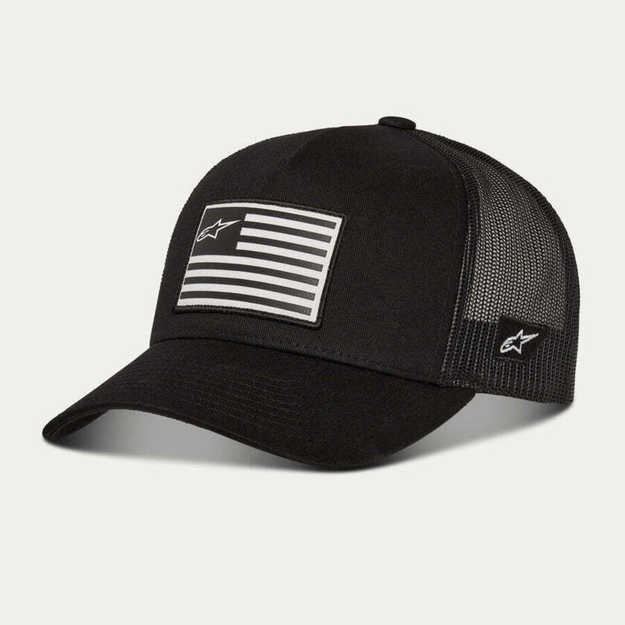 ALPINESTARS GORRO FLAG SNAPBACK NEGRO