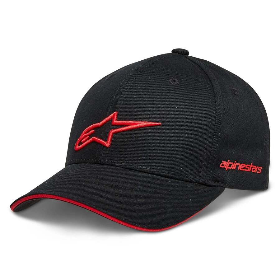 ALPINESTARS GORRO ROSTRUM NEGRO ROJO