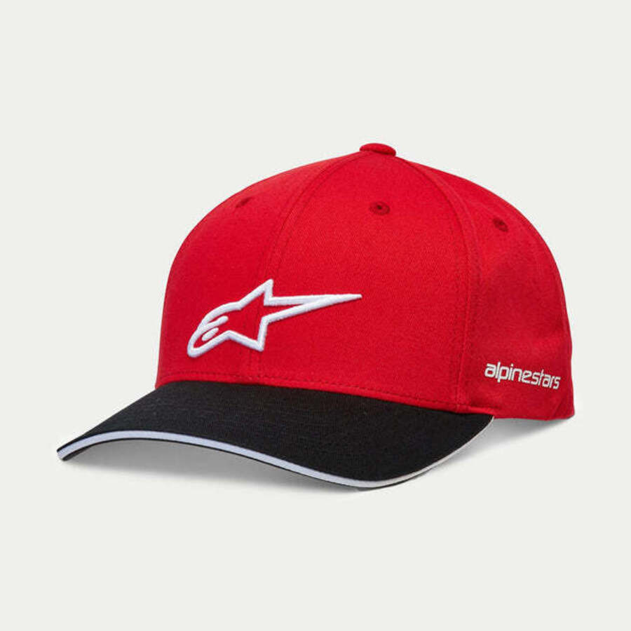 ALPINESTARS GORRO ROSTRUM ROJO NEGRO