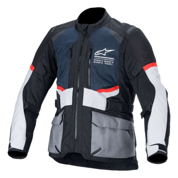CHAQUETA ALPINESTARS ANDES AIR DRYSTAR AZUL OSCURO NEGRO