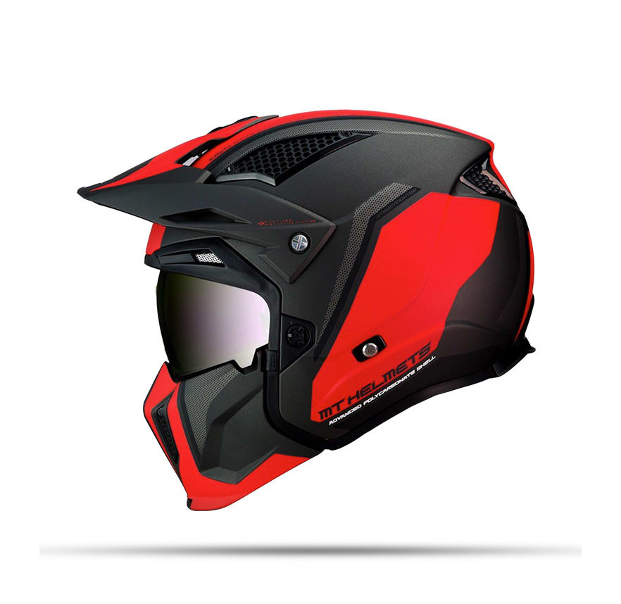 CASCO MT STREETFIGHTER SV TWIN C5 ROJO MATE